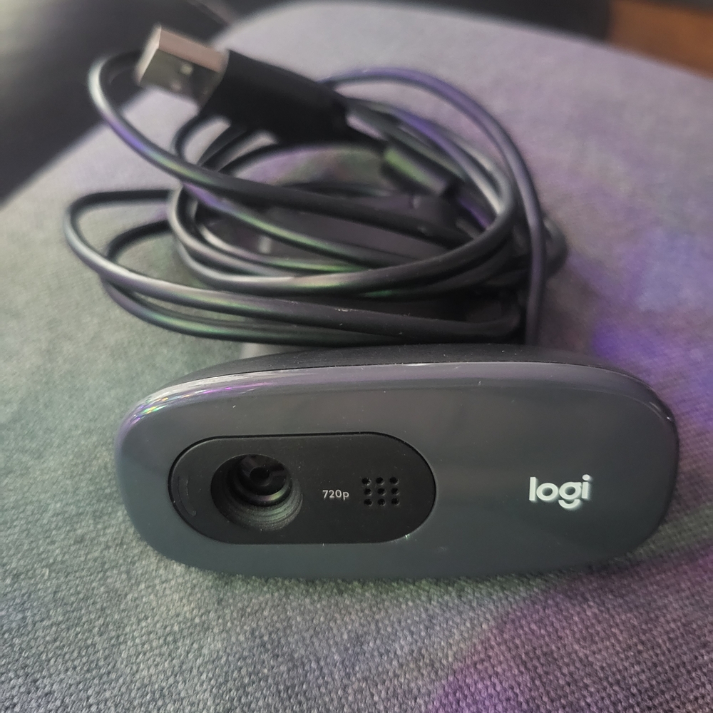 Logitech Gray Webcam 720p